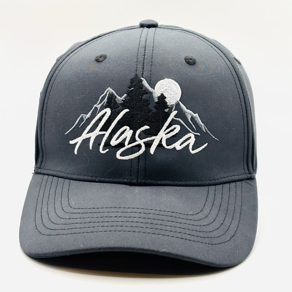 Alaska Outdoor Nature Hunting Hiking Cap Hat Adult Mens Adjustable Strapback